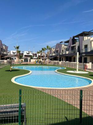 Higuericas Costa 222 Haerlig Takterrass Med Havsutsikt - Pool Och 250M Till Stranden Torre de la Horadada Bagian luar foto